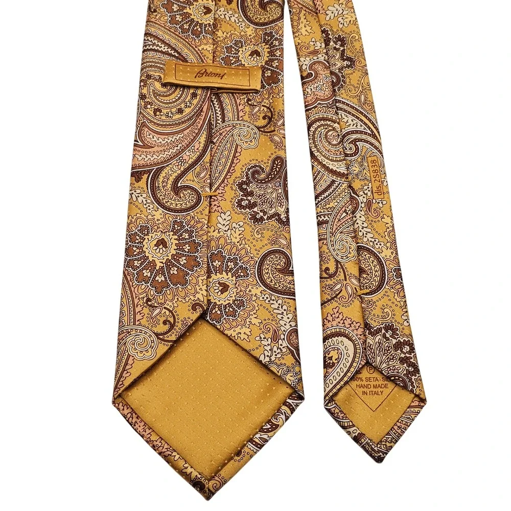 Brioni necktie crafted